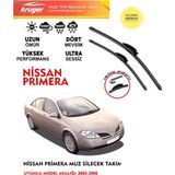 Kruger Nissan Primera P12 Silgeç Takımı Benzinli (Aparatsız) Direk Montaj 2002-2008