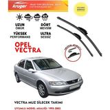 Kruger Opel Vectra A Sileceği Silgeç Silgi Takımı 2001 Model Araç Için (Aparatsız) Direk Montaj