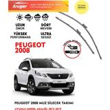 Kruger Peugeot 2008 Silecek 2013 - 2019 650MM + 400MM