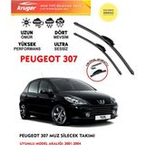Kruger Peugeot 307 Silgeç Takımı 2003 Model (Aparatsız) Direk Montaj