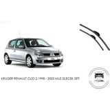 KRUGER Renault Clio 2 1998 - 2005 MUZ SİLECEK SETİ
