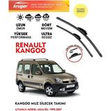 Kruger Renault Kangoo Sileceği Silgeç Silgi Takımı 2003 Model Araç Için (Aparatsız) Direk Montaj