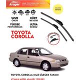 Kruger Toyota Corolla Muz Sileceği . 1994 Model Araç Için (Aparatsız) Direk Montaj