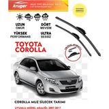 Kruger Toyota Corolla Muz Sileceği 2010 Model Araç Için (Aparatsız) Direk Montaj