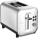 Krups Excellence 2 Yuvalı 850 Watt Ekmek Kızartma Makinesi - 7211003732 - Gümüş