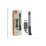 Kruxon L-350 Masaüstü Akrobat Telefon Ve Tablet Tutucu Stand 360° Döner Başlıklı Esnek Kollu Ayarlanabilir