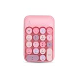 kruxon Mofii X910 Kablosuz Yuvalak Tuşlu Retro Daktilo Numlock Klavye