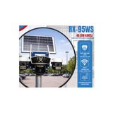 Kruxon RX-95WS Solar WiFi Güvenlik Kamerası, 3 Lens, 9MP, PTZ, Gece Görüş, 12000mAh, Türkçe Ses