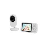 Kruxon Sp220 Bebek Kamerası Lcd Ekranlı Gece Görüşlü Bebek Telsizi Bebek Odası Kamerası Monitörü