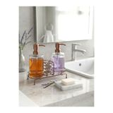 KRY 2’li Sıvı Sabunluk – Mutfak ve Banyo Düzenleyici Modern Tasarım
