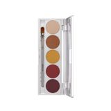 Kryolan Shades 5 Colors Magnetic Pudra Paleti Mexico City