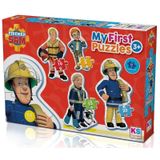 Ks Baby Fireman Sam My First Puzzle 4 In 1 Çerçevesiz Puzzle