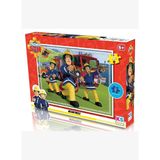Ks Games 100 Parça Fireman Sam (İtfaiyeci Sam) Çocuk Puzzle - Frs714