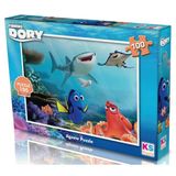 Ks Games 100 Parça Kayıp Balık Dori Puzzle - Kız Çocuk - Dr714