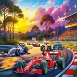 Ks Games 100 Parça Puzzle Formula Yarışları