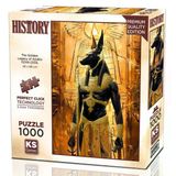 Ks Games 1000 Parça Anubis'in Altın Mirası Yaldızlı Puzzle - 20848 - Ozan Çeğil