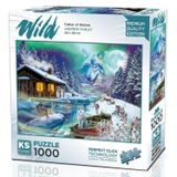 Ks Games 1000 Parça Father Of Wolves Kurtlar Puzzle - Andrew Farley - 20811