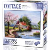 Ks Games 1000 Parça Göl Evi Puzzle - Jack Stansfield