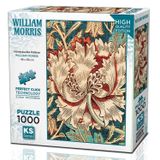 Ks Games 1000 Parça Hanımeli Puzzle - William Morris