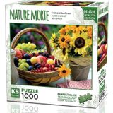 Ks Games 1000 Parça Meyveler Ve Ayçiçeği Natürmort Puzzle - Alice Dunne