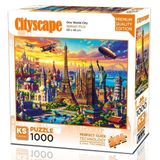 Ks Games 1000 Parça One World City - Tek Dünya Şehri Puzzle - 20854 - Serhat Filiz