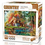 Ks Games 1000 Parça Sonbaharda Su Değirmeni Puzzle - Dominic Davison - 20816