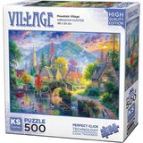 KS Games 2 Adet Ks Puzzle Dağ Kasabası 500 Parça