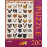 KS Games 200 Parça Kedi Puzzle