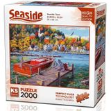 KS Games 2000 Parça Balıklı Göl Puzzle