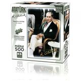 KS Games 20060 Kahve İçen Atatürk 500 Parça Puzzle