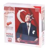 KS Games 20728 Atatürk ve Türk Bayrağı 1000 Parça Puzzle