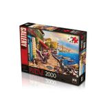 KS Games 22511 2000 Parça A Seaside Holiday Puzzle