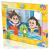 Ks Games 24 Parça Çerçeveli Çocuk Puzzle - Trt Eymen İle Çimen - Ec704
