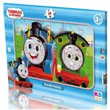 KS Games 24 Parça Erkek Çocuk Thomas ve Arkadaşları Frame Puzzle TF704