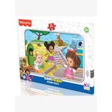 KS Games 24 Parça Kız Çocuk Little People Frame Puzzle - LP704 - 3 Yaş Üzeri
