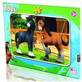 Ks Games 24 Parça Kız Ve Erkek Çocuk Trt Doru Frame Puzzle - 3 Yaş Üzeri - Doru704