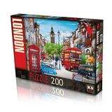 KS Games 24001 200 Parça London In Red Puzzle