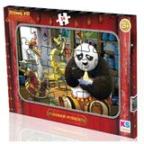 KS Games 3 Yaş Üzeri Erkek Çocuk Kung Fu Panda Frame Puzzle/Yapboz - 24 Parça - KP704-1