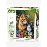 Ks Games 300 Parça Cats Family - Kedi Ailesi Puzzle - 19257 - Serhat Filiz