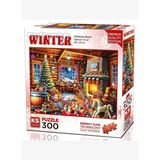 Ks Games 300 Parça Christmas Room Puzzle - Serhat Filiz - 19251