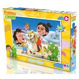 Ks Games 50 Parça Lisanslı Çocuk Puzzle - Trt Eymen İle Çimen - Ec709