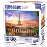 KS Games 500 Parça Eyfel'de Gün Batımı Puzzle
