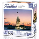 Ks Games 500 Parça Kız Kulesi Günbatımı İstanbul Puzzle - 20059