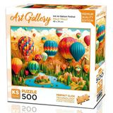 Ks Games 500 Parça Sıcak Hava Balonu Festivali Puzzle - Philip Trulley - 20086