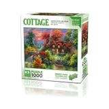 Ks Games Autumn at the Lake House 1000 Parça Puzzle 20672