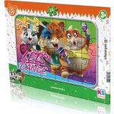 KS Games CAT704 44 CAT Frame Puzzle