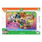 KS Games CAT704 Cats Frame 24 Parça Puzzle