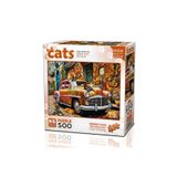 Ks Games Cats On The Car 500 Parça Puzzle