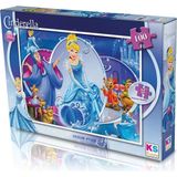Ks Games Cindirella 100 Parça Çocuk Puzzle