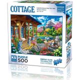 Ks Games Colorful House Near The Lake 500 Parça Puzzle
